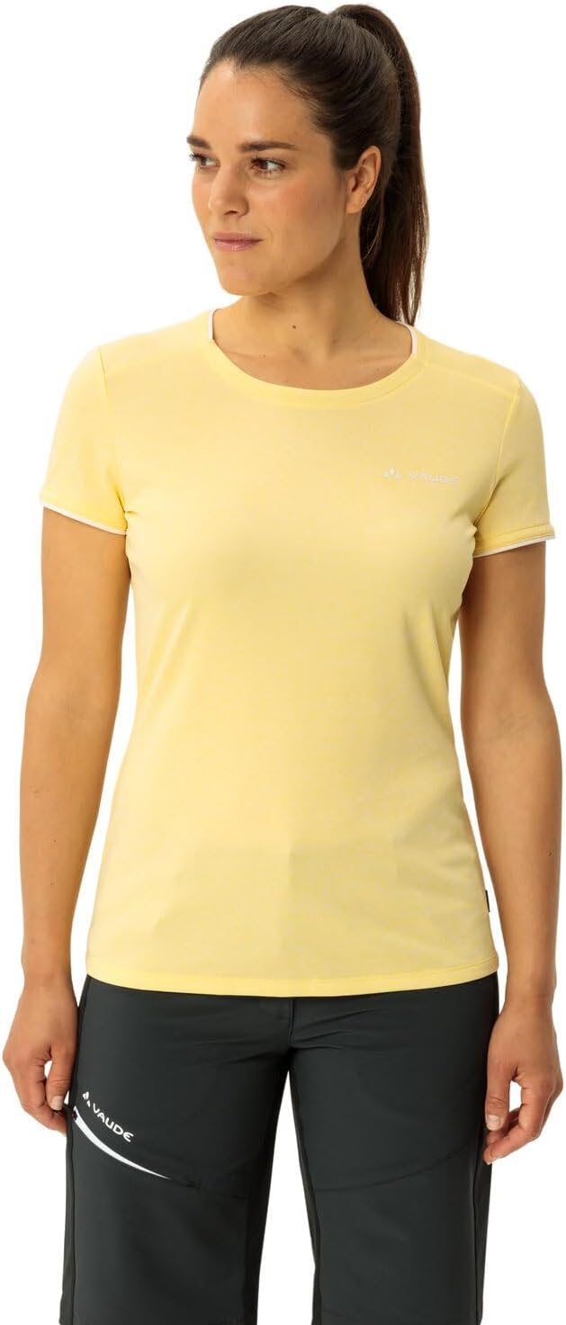 VAUDE Essential T-Shirt für Damen – Schnelltrocknendes & pflegeleichtes Sport Shirt, Atmungsaktives