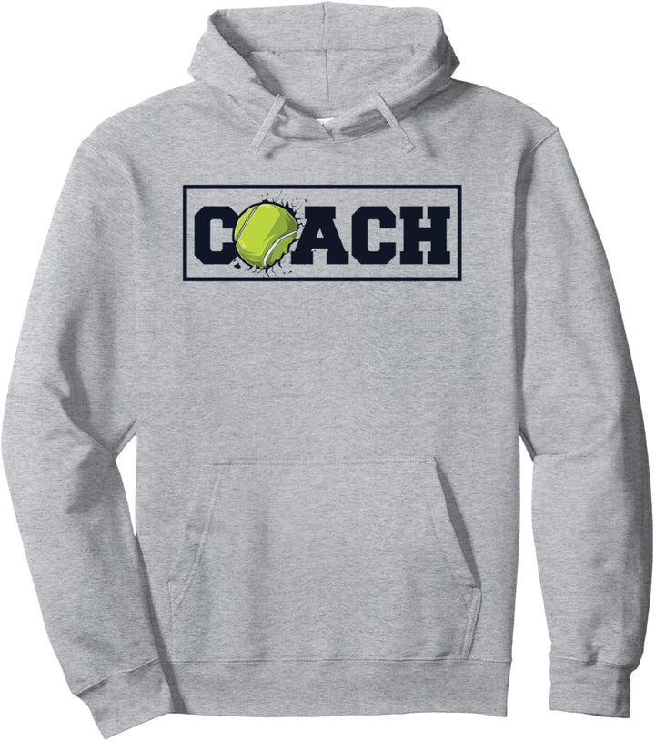 Coach Tennisspieler Tennisschläger Tennistrainer Tennis Pullover Hoodie