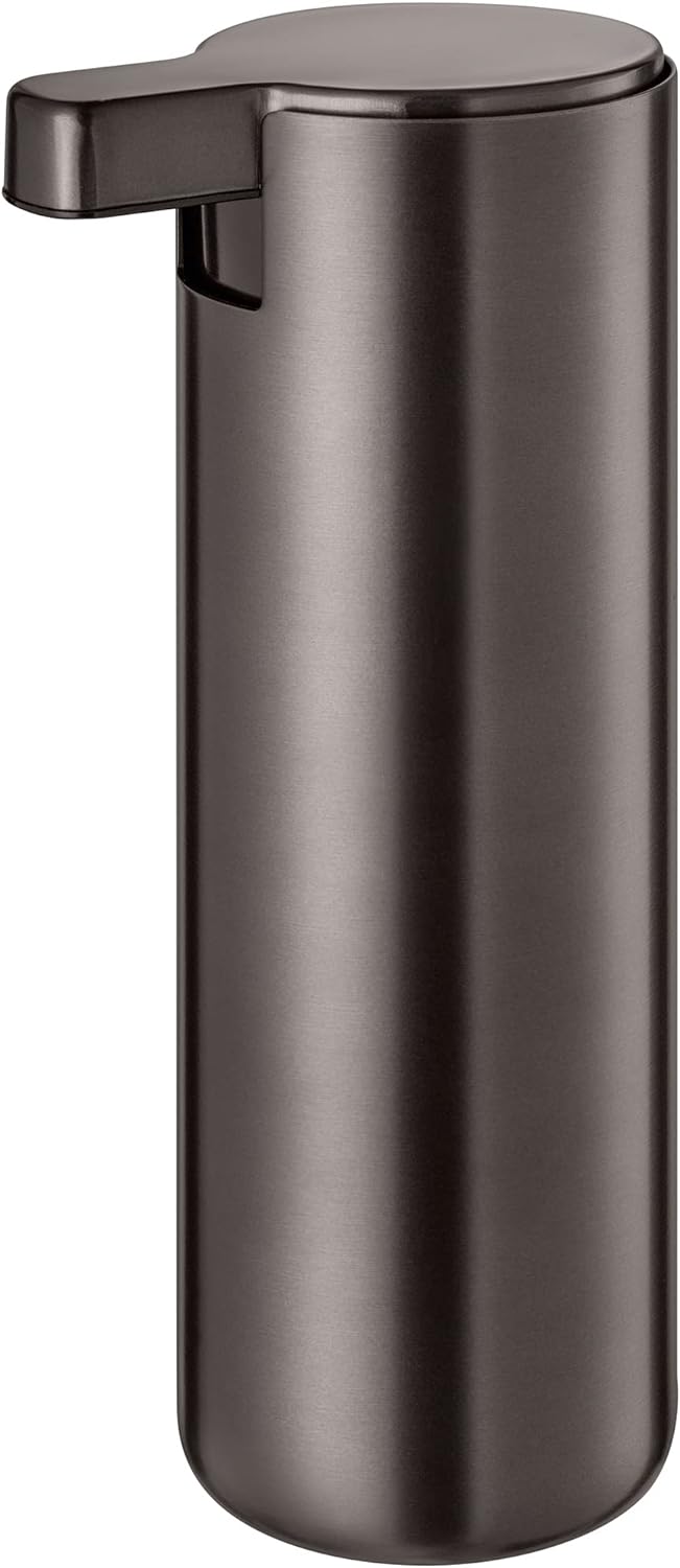 blomus Seifenspender -MODO- Farbe Burned Metal Moderner Flüssigseifenspender 165ml (66462)