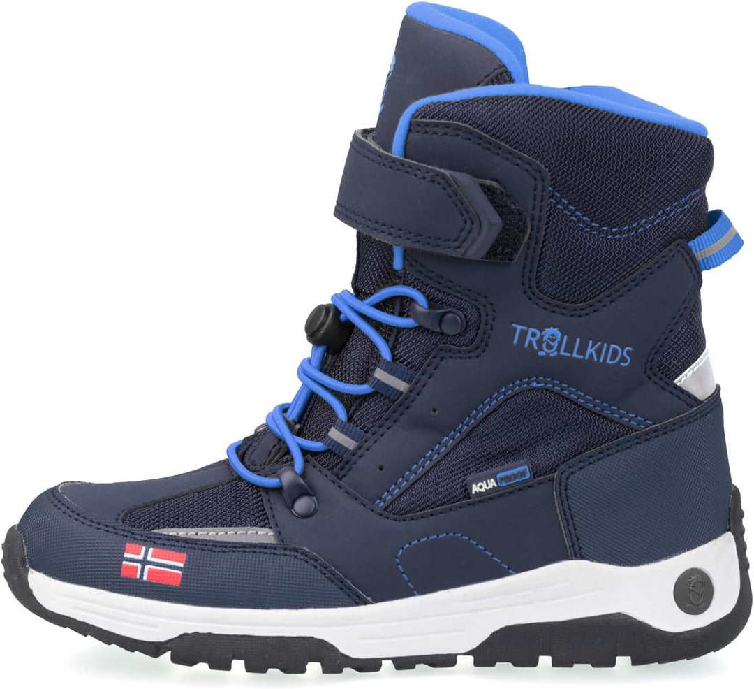 Trollkids Kinder Lofoten Winter Schuhe XT 35 EU Marineblau Mittelblau, 35 EU Marineblau Mittelblau