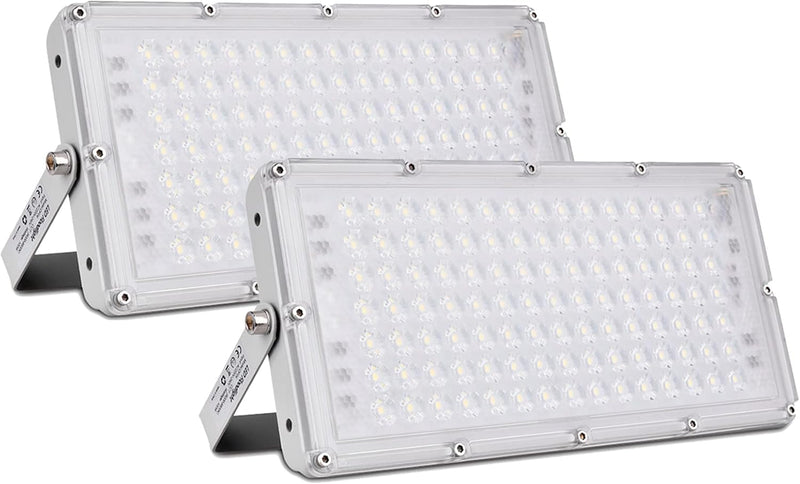 Bellanny LED Strahler 100W 10000LM Superhell LED Scheinwerfer, 6500K Kaltweiss LED Fluter Flutlicht