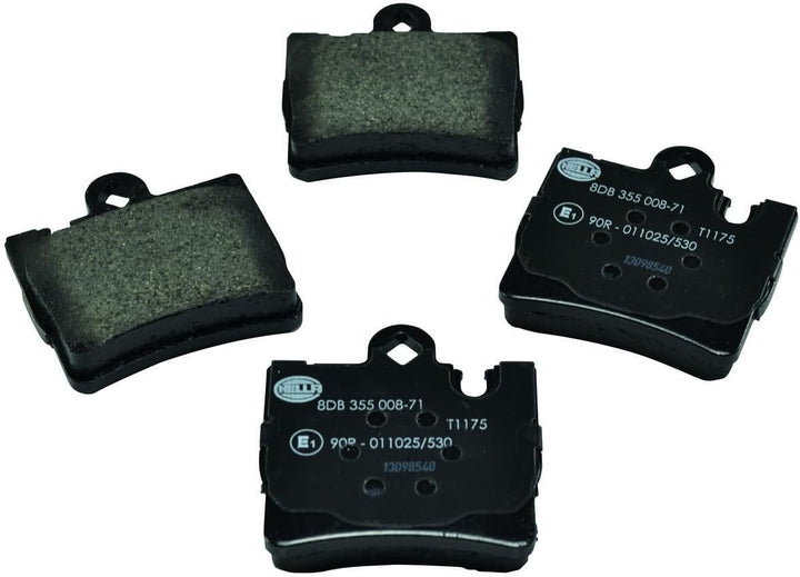 HELLA PAGID 8DB 355 008-711 Bremsbelagsatz - T1175 - Dicke/Stärke: 15.9mm - Bremssystem: Teves - für