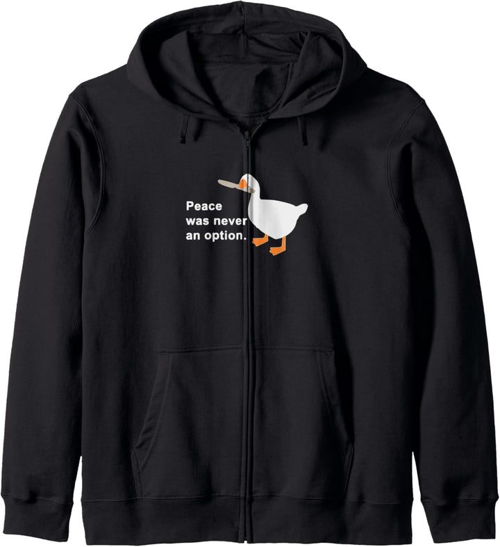 Peace was never an option Kapuzenjacke