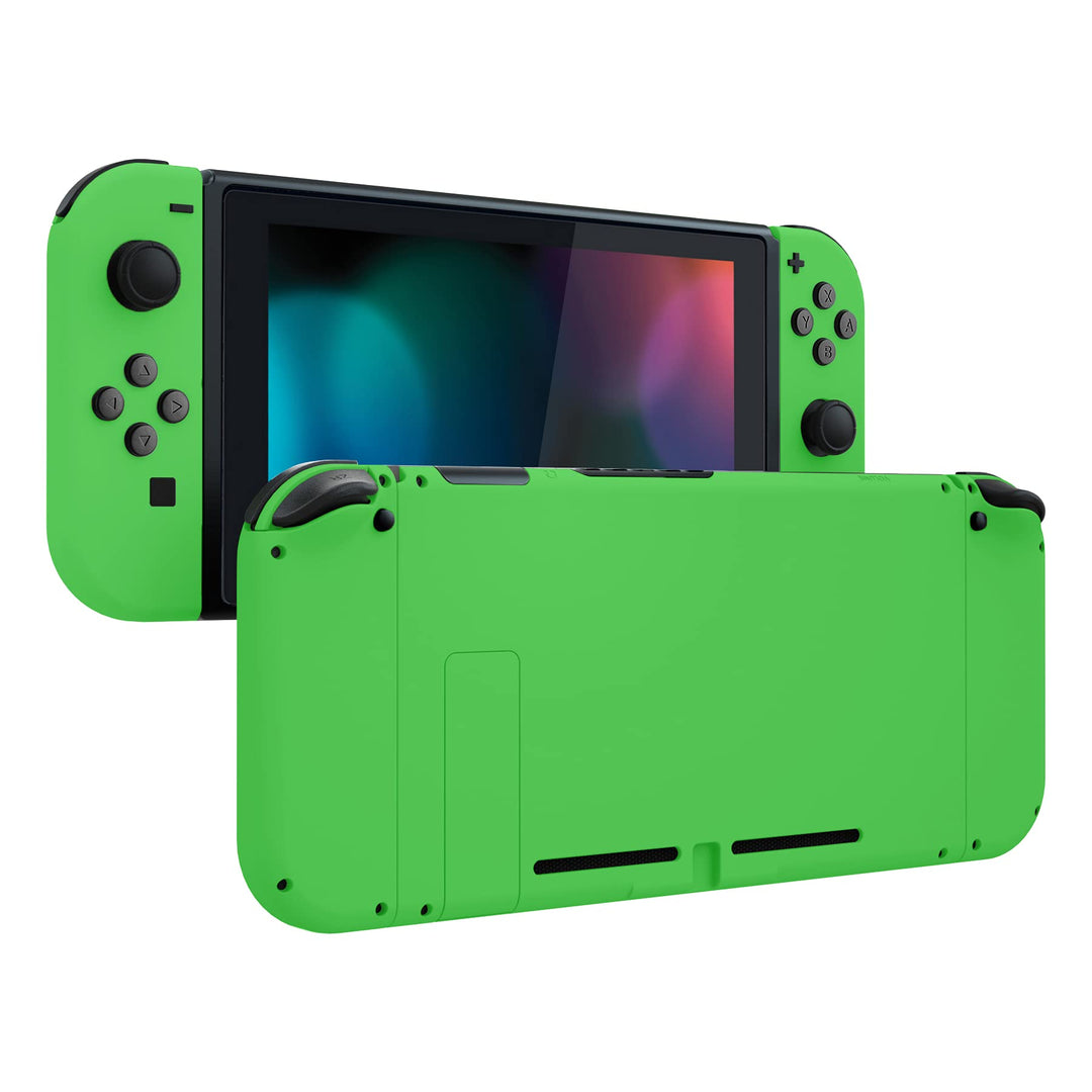 eXtremeRate Full Case für Nintendo Switch Joycon/Console, Matt DIY-Ersatz Joy Con Shell/Buttons &amp; Rü