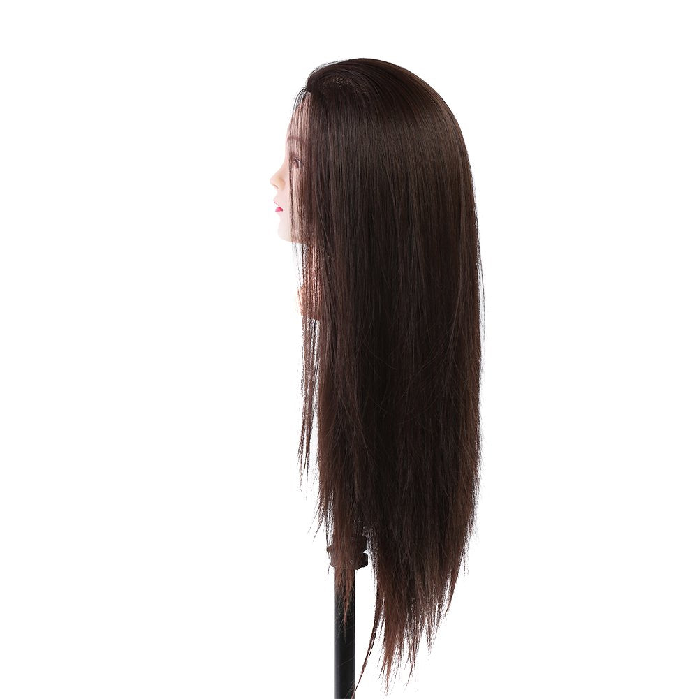 Träningshuvud Frisör, Frisierkopf Übungskopf Trainingskopf, Make-up-Übungskopf Haarstyling Puppe Kos