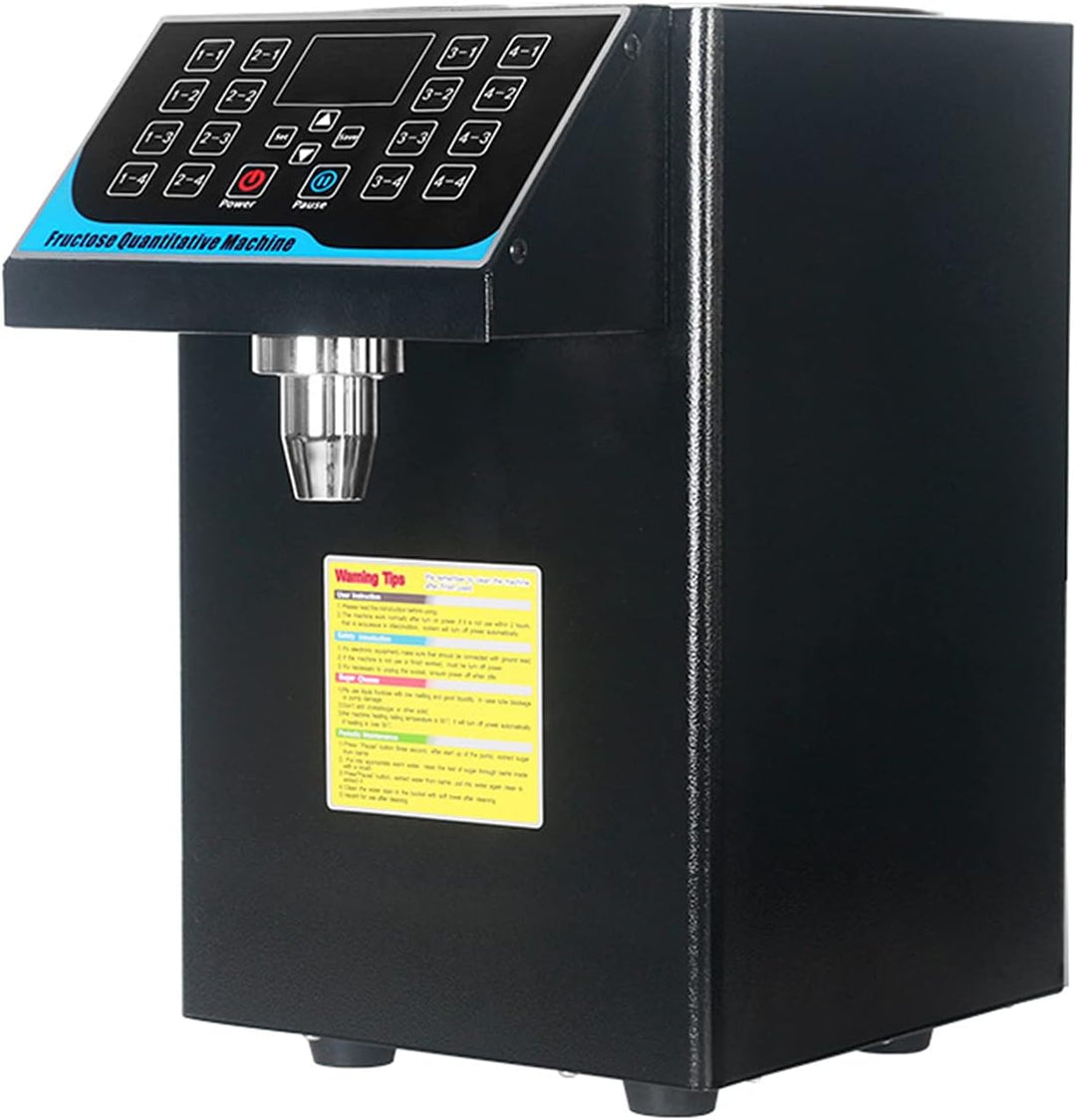 450W 7.5L Bubble Tea Fructose Quantitative Machine Zucker Dosiermaschine Edelstahl Sirup Dispenser B