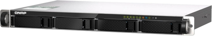 QNAP 4-Bay 1U Short-Depth 12" NAS. Marvell Octeon TX2 CN9130 / CN9131 64-bit Quad-core 2.2 GHz. 4GB