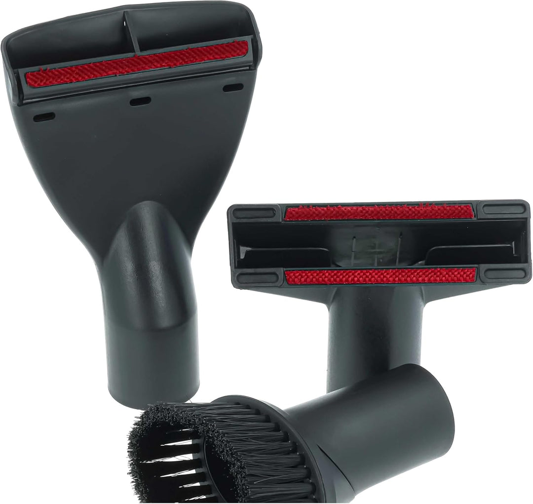 vhbw 5-tlg. Düsen-Set kompatibel mit Bosch UniversalVac 15, EasyVac 3, AdvancedVac 20 Staubsauger -