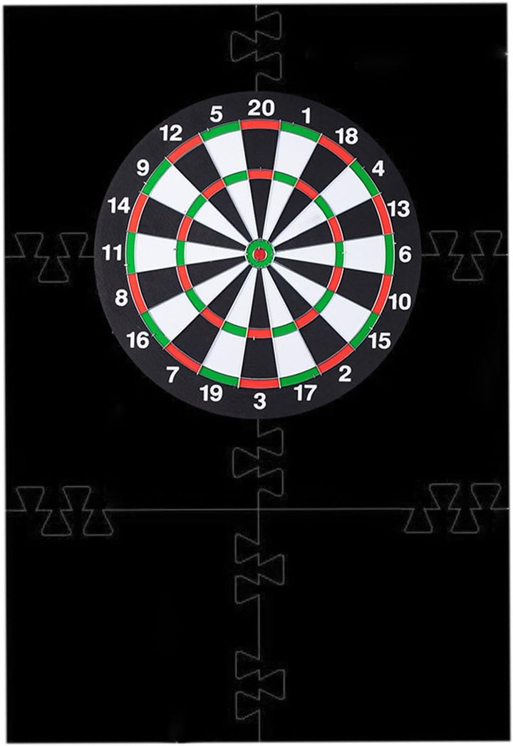Dartscheiben-Schutz für Wandschutz, Dart-Ziel-Schutzring,Leichte Dartscheiben-Rückseite | 6 Stück ge