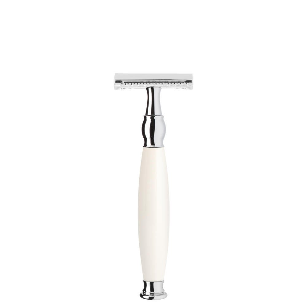 MÜHLE Rasierhobel - Sophist Serie - Porzellan weiss
