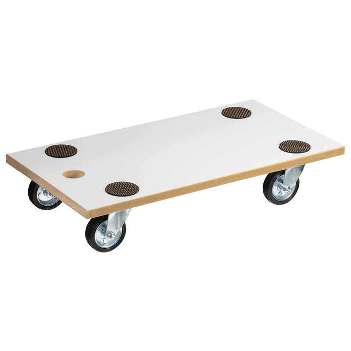 WAGNER Transportroller Transporthilfe I 57,5 x 30 x 11 cm, Tragkraft 250 kg I Möbelhund MDF mit Spez