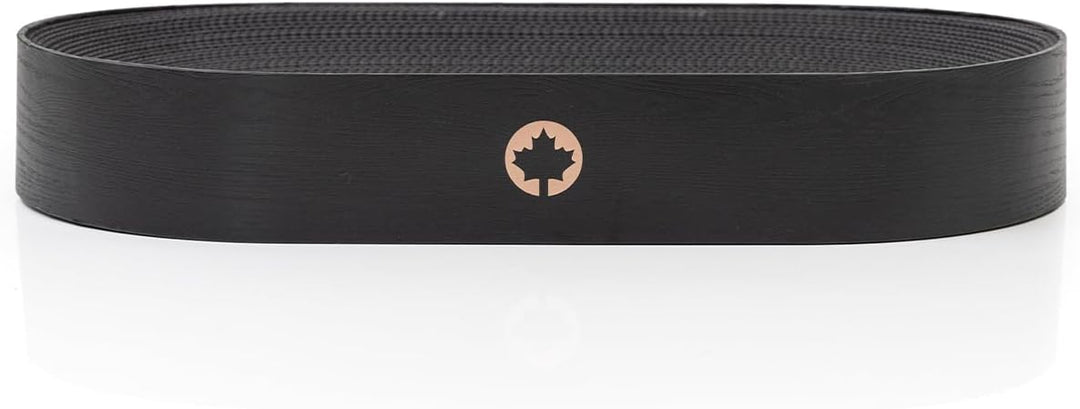 CanadianCat Company | Kratzpappe Apollo - Katzenbett aus Wellpappe in schwarz - Black Edition | ca.