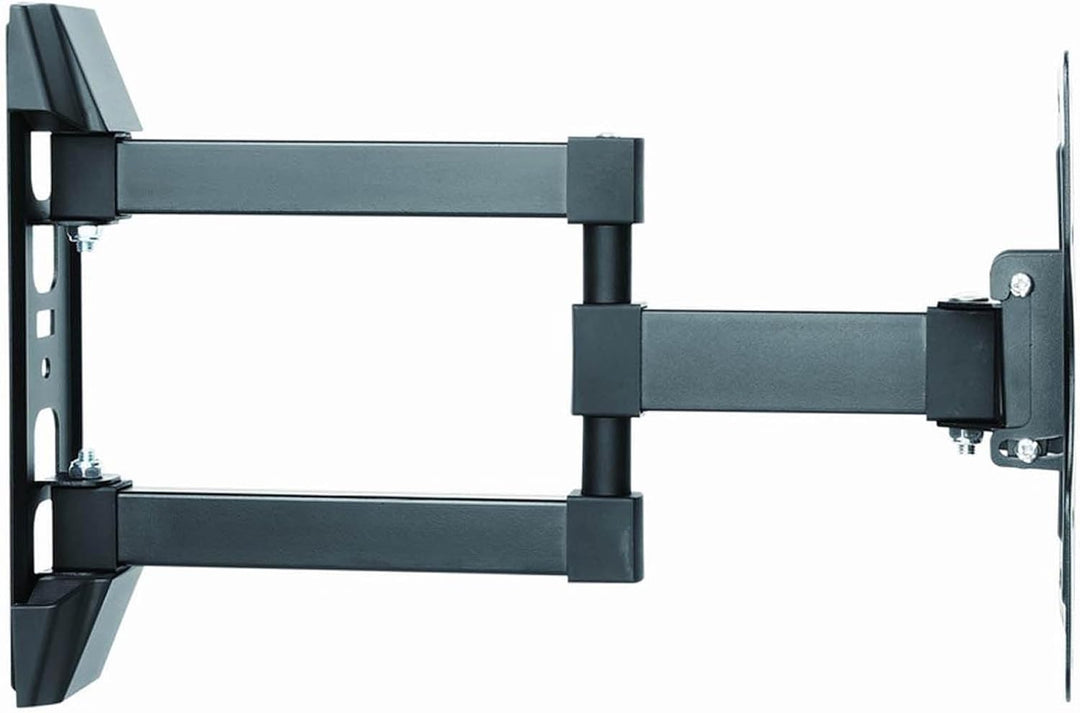 Gembird Full-Motion TV-Wandhalterung – Für 23–42 Zoll Fernseher, Schwarz, VESA-kompatibel, Ausziehba