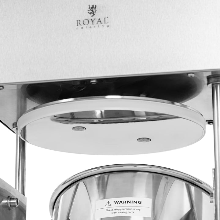 Royal Catering Elektrischer Wurstfüller mit 350 W und 25 l Kapazität über Fusspedal steuerbar Wurstf
