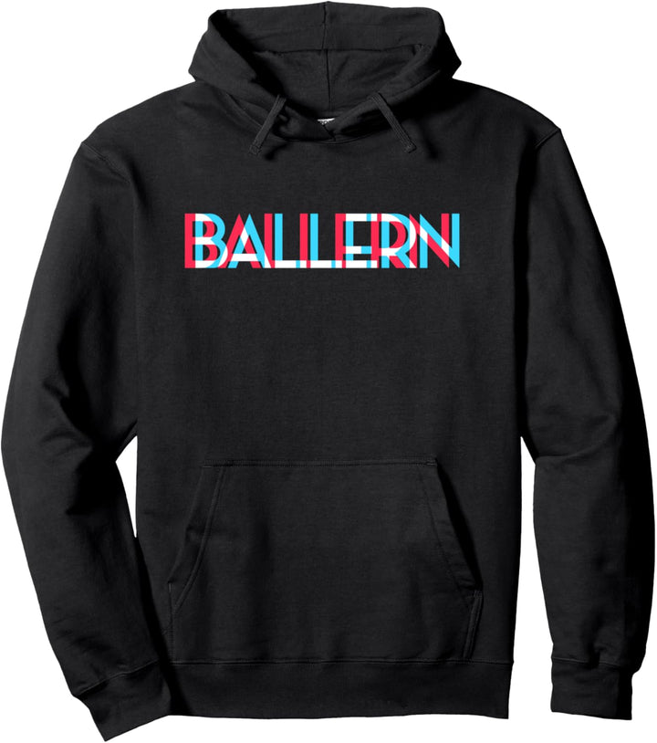 Ballern Rave Trippy Goa Psy Trance Techno Festival Pullover Hoodie