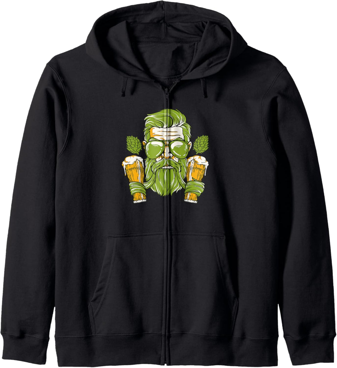 Hipster Bier Craft Beer Kapuzenjacke