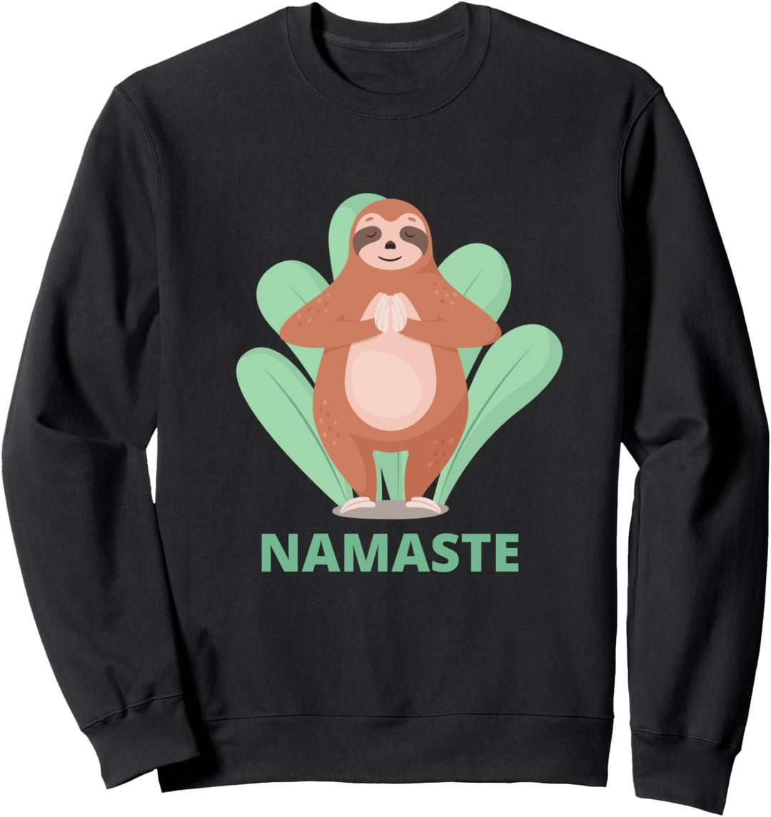 Faultier Namaste Sweatshirt