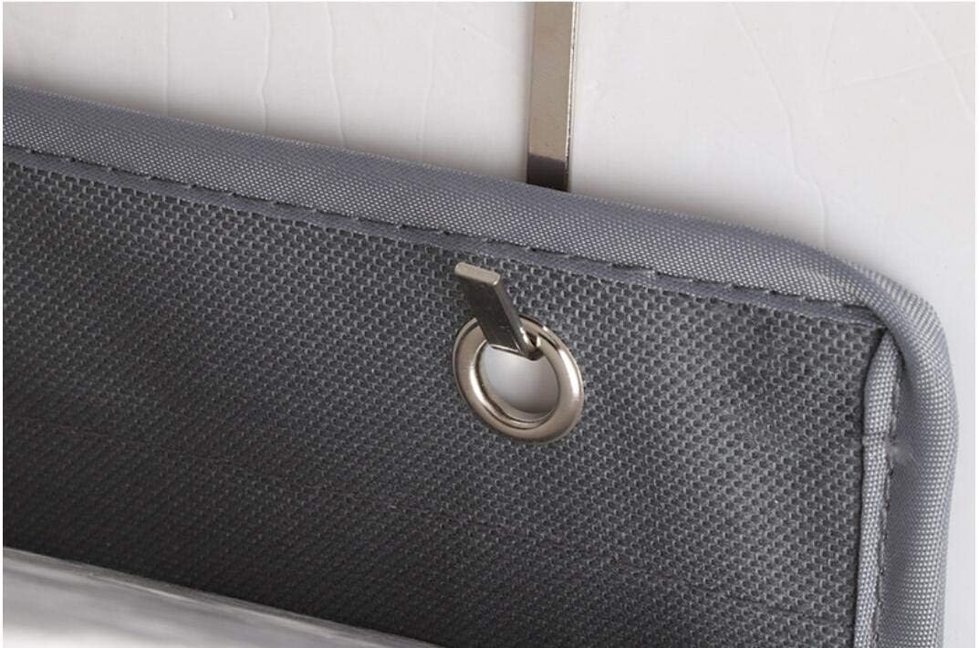Hängeorganizer Tür Schrank Organizer aus Oxford Tuch Faltbar Hängeregal mit 5 Haken für Handtücher H