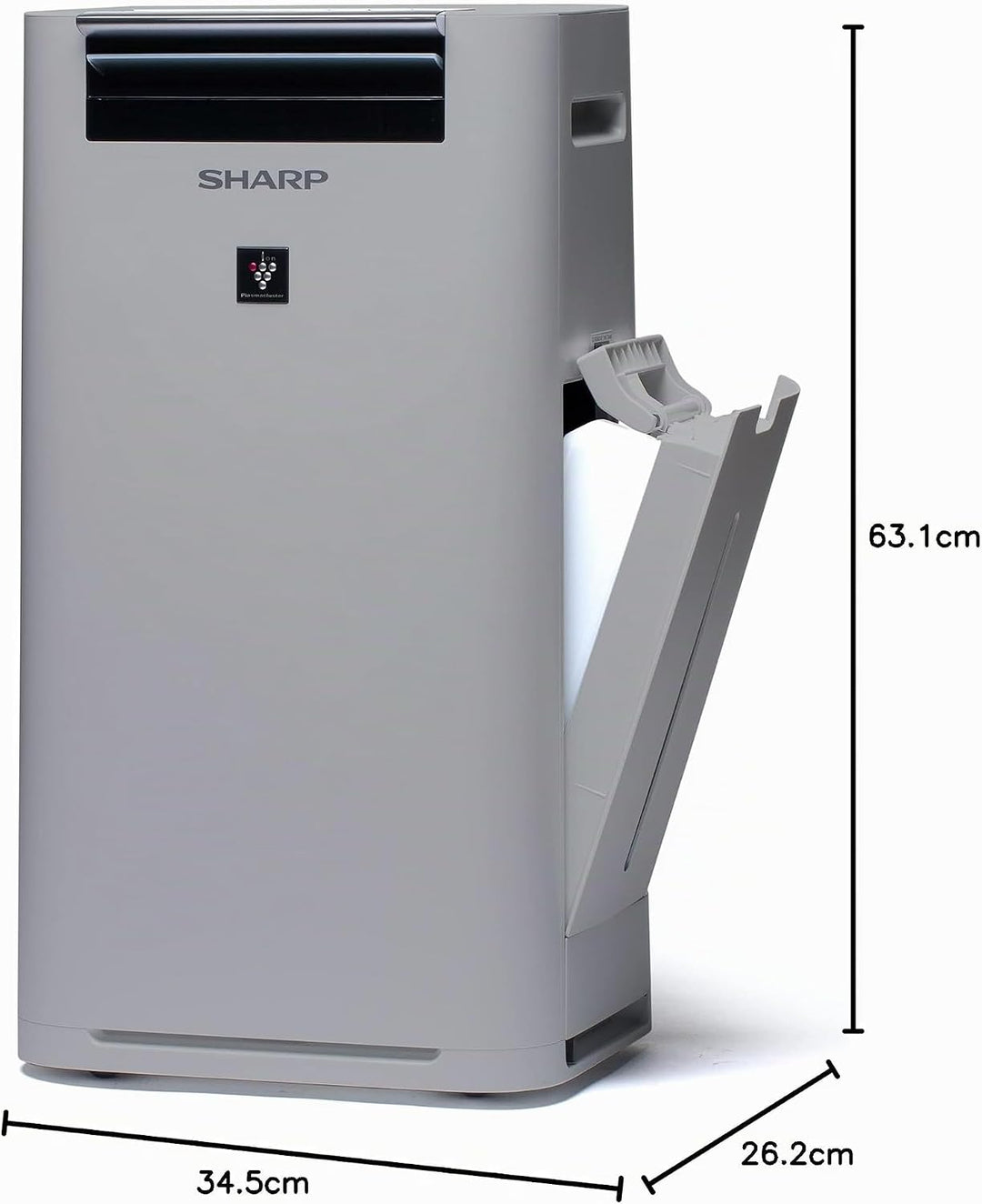 SHARP UA-HG40E-L Luftreiniger (mit Befeuchtungsfunktion, Verbesserung der Luftqualität, Ideal für Al