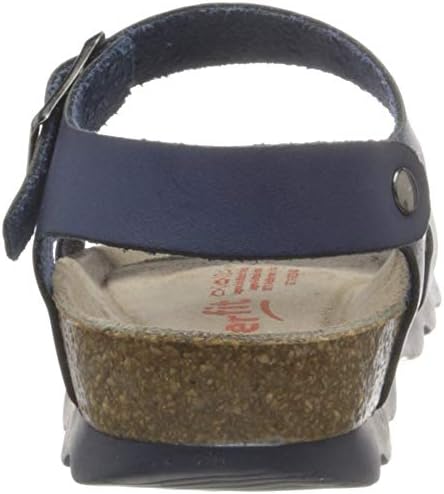 Superfit Jungen Fussbettpantoffel Sandalen, Blau 8000