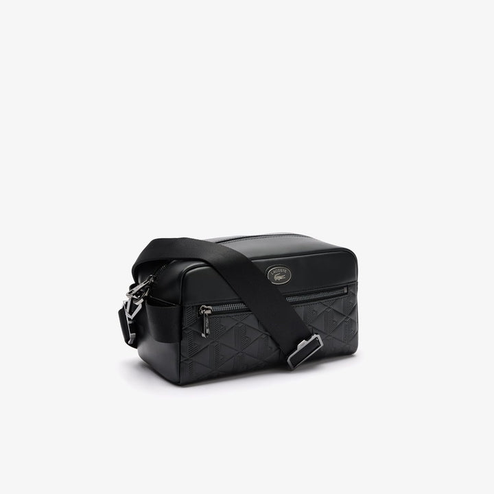 Lacoste-MEN CROSSOVER BAG-NH4398MR, BLACK, Taille unique Black (000), Black (000)