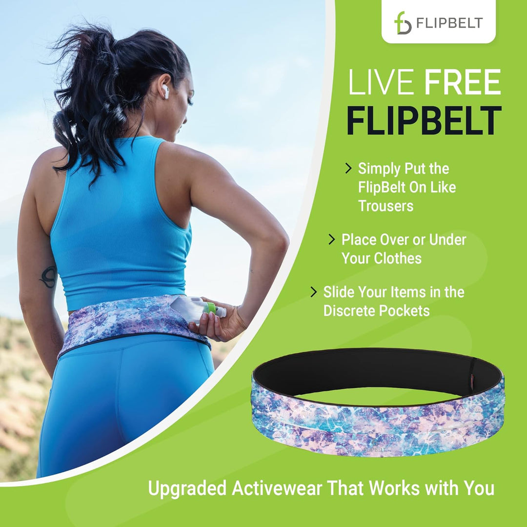 FlipBelt Laufgürtel für Handys, Aufbewahrung für Laufgürtel, hergestellt und entworfen in den USA L