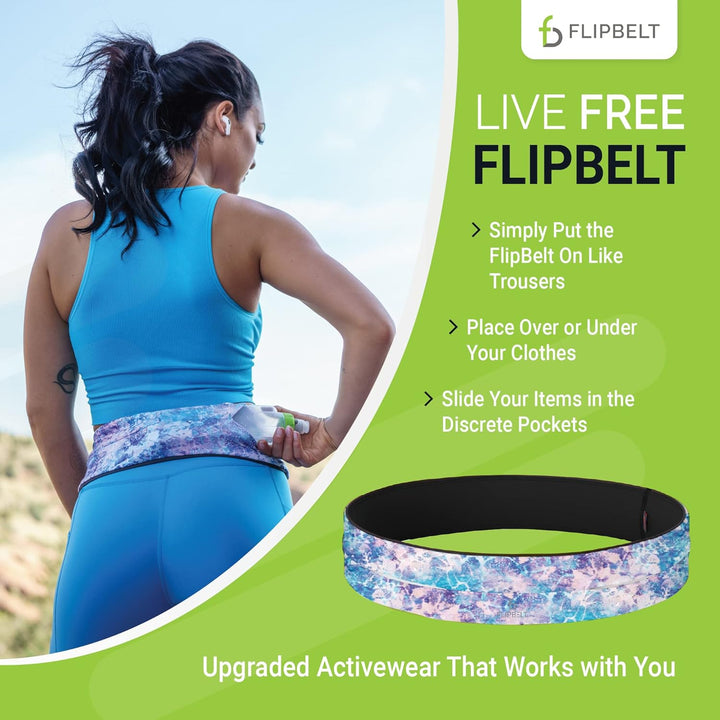 FlipBelt Laufgürtel für Handys, Aufbewahrung für Laufgürtel, hergestellt und entworfen in den USA L