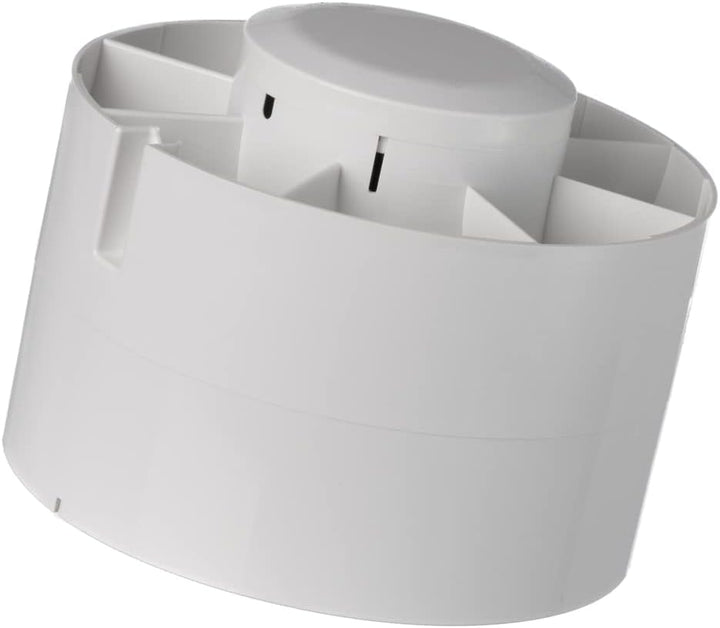 EUROPLAST Ø 125mm Rohrventilator Rohrlüfter Abluft Lüfter Rohr Ventilator Leise