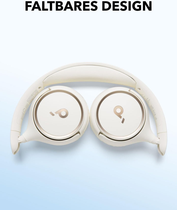 soundcore H30i Kabellose On-Ear Kopfhörer, Faltbares Design, Purer Bass, 70h Wiedergabe, Bluetooth 5