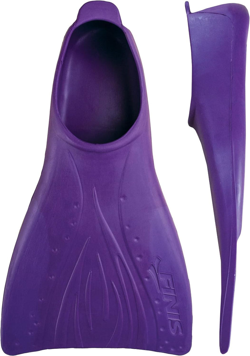 FINIS Kinder Booster Swim Fin, Purple, 6-8