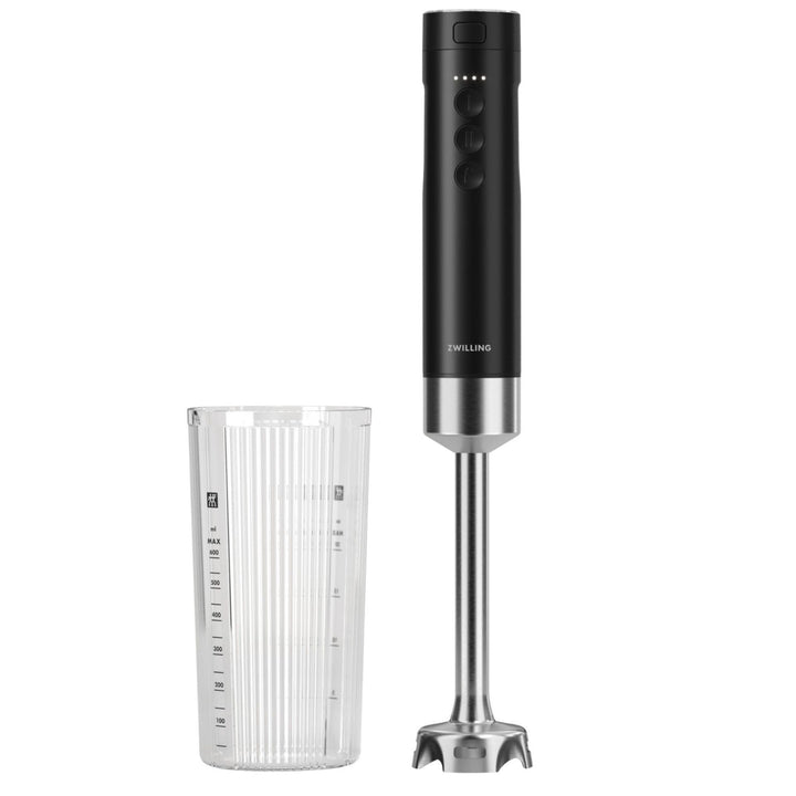 ZWILLING XTEND Kabelloser Stabmixer, Einzelprodukt ohne Akku, BLDC-Motor, 110 Watt, inkl. Mixbecher,