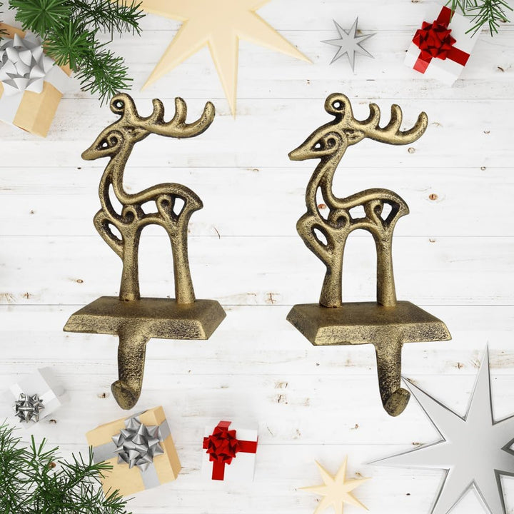 YWZHENYU Weihnachtsstrumpfhalter, langlebig, Haken für Kaminsims, Kamin, Strumpfhaken für Weihnachts