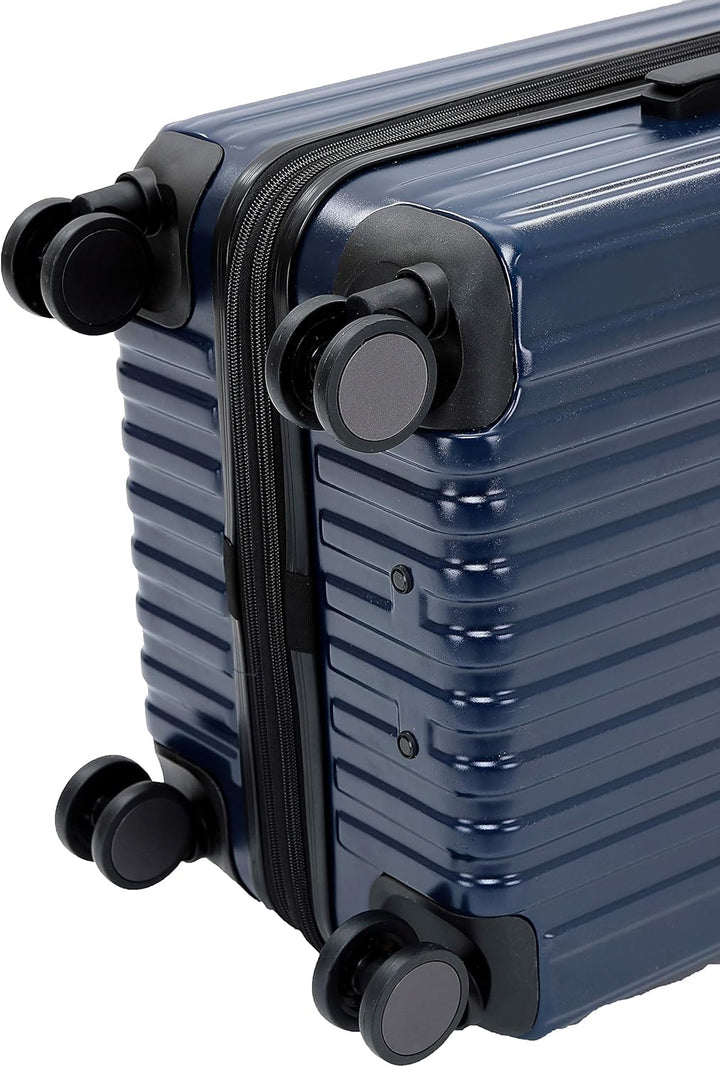 Münicase M816 TSA-Schloss Koffer Reisekoffer Trolley Kofferset Hardschale Boardcase (Dunkelblau, Gro