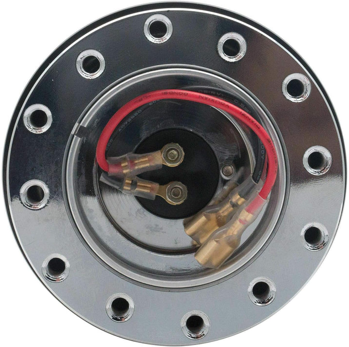 TOTMOX Universal-Autolenkrad-Schnellspanner-Nabenadapter-Kit Schwarz, Schwarz