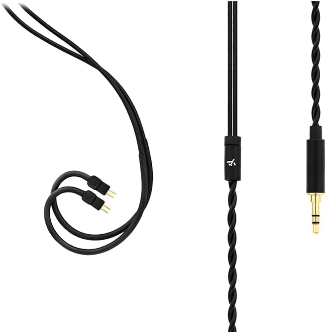 TRUTHEAR Crinacle Zero:BLUE2 Dual Dynamic Drivers In-Ear-Kopfhörer mit abnehmbarem Kabel (3,5 mm), 3