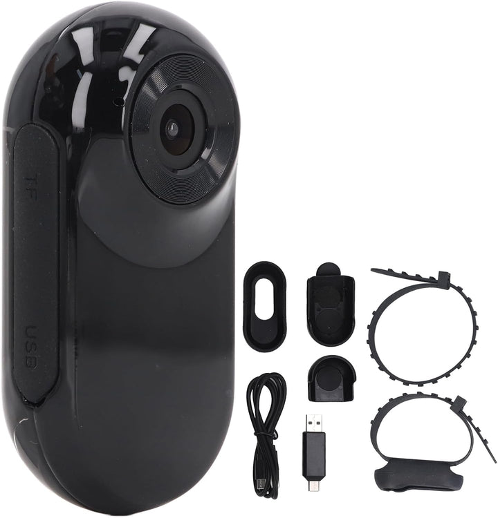 Haustier Halsband Kamera, Full HD 4K Katze Hund Tracker Halsband mit 120 Grad Weitwinkel, Kleine Hun