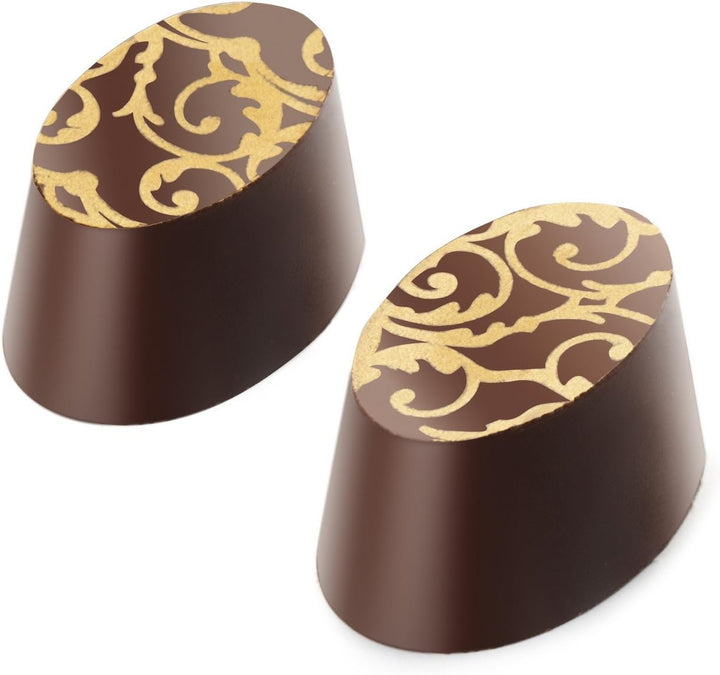 Ibili 799301 Backform Praline magnetisch oval Polycarbonat klar 30 x 14 x 2 cm, Magnetisch oval