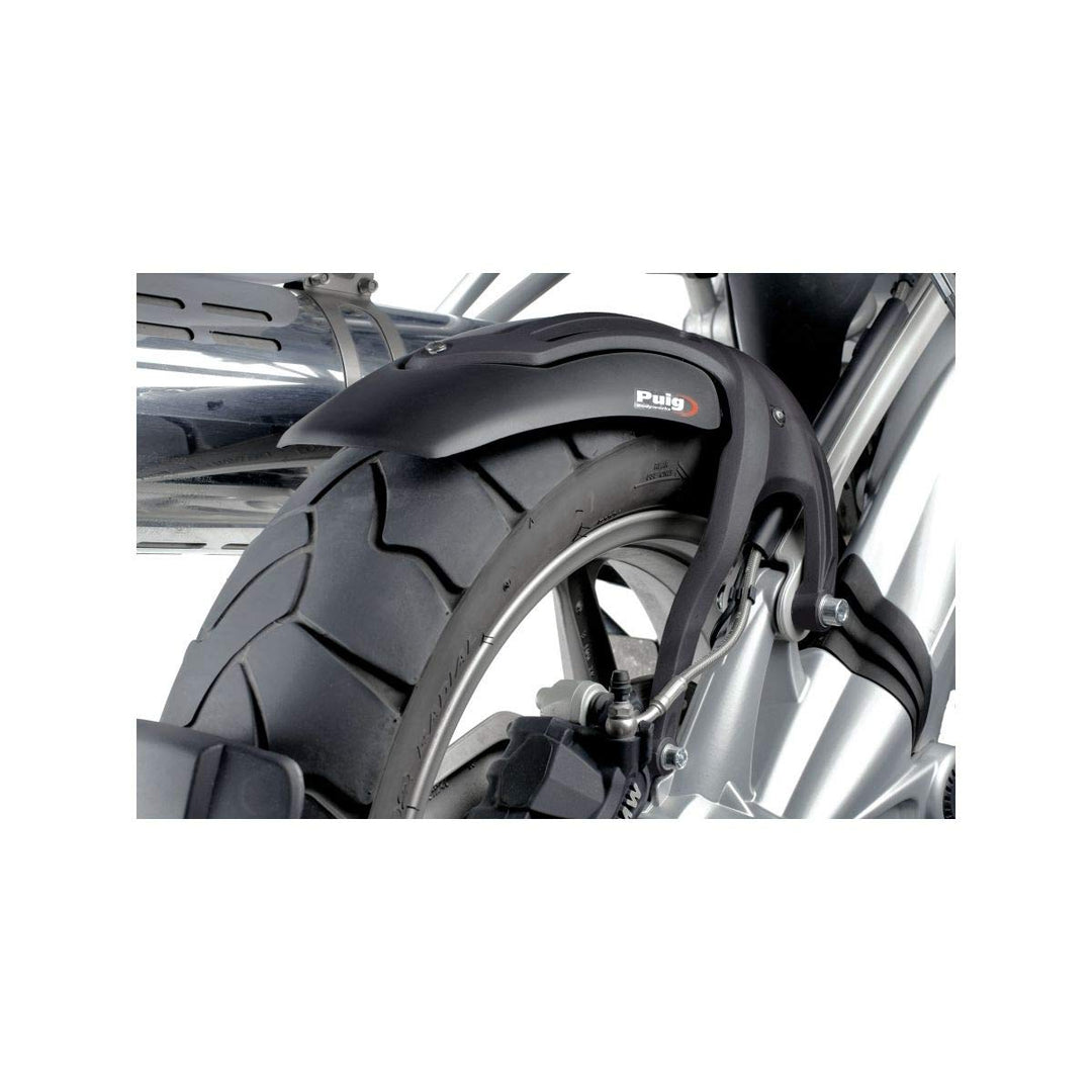 PUIG REAR MUDGUARD HUGGER FENDER BLACK ABS 5055J KOMPATIBEL MIT BMW R 1200 GS/ADVENTURE Mattschwarz,