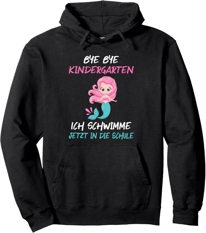 Schulkind Meerjungfrau Einschulung Pullover Hoodie