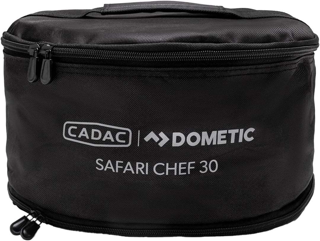 CADAC - Safari Chef 30 LP Deluxe - Tragbare Grills - GreenGrill-Keramikbeschichtung – inkl. Tragetas