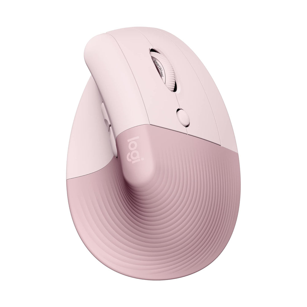 Logitech Lift Vertikale Ergonomische Maus, Kabellos, Bluetooth oder Logi Bolt USB-Empfänger, Leise K