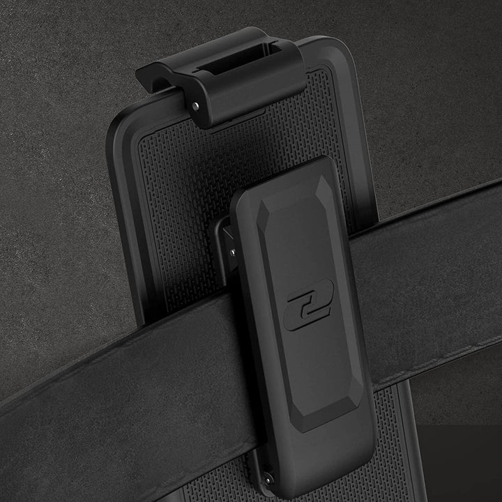 Encased Magnetische Schutzhülle für iPhone 14 Pro Max Hülle mit Gürtelclip Holster, kompatibel mit M