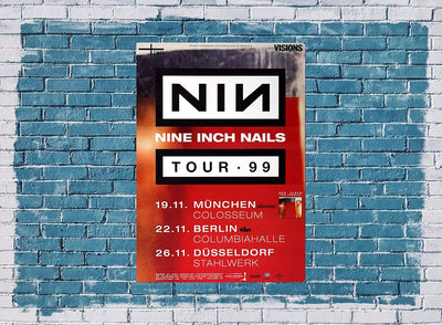 NIN Nine Inch Nails - The Fragile, Tour 1999 » Konzertplakat/Premium Poster | Live Konzert Veranstal