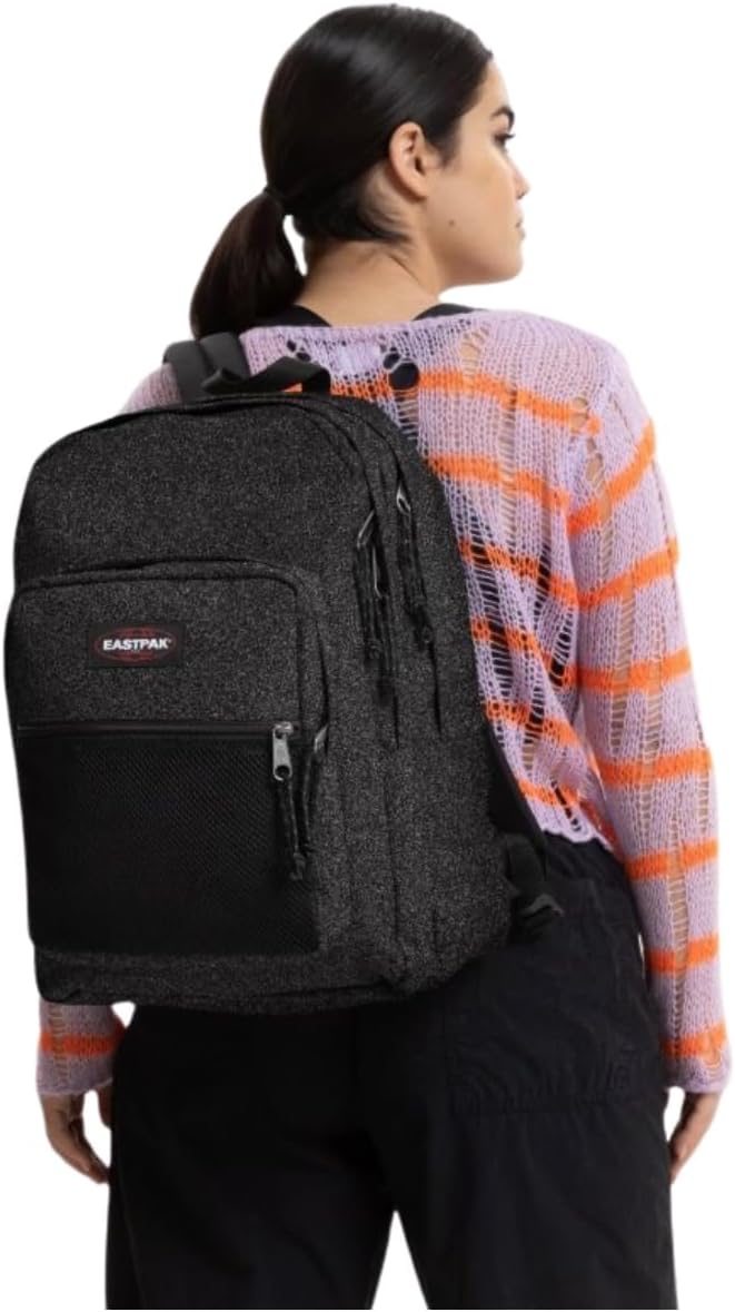 Eastpak PINNACLE Rucksack, 42 cm, 38 L, Spark Black (Schwarz)