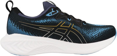 ASICS Cumulus 25 Mann Laufschuhe Weiss Schwarz 42 EU Black Fellow Yellow, 42 EU Black Fellow Yellow