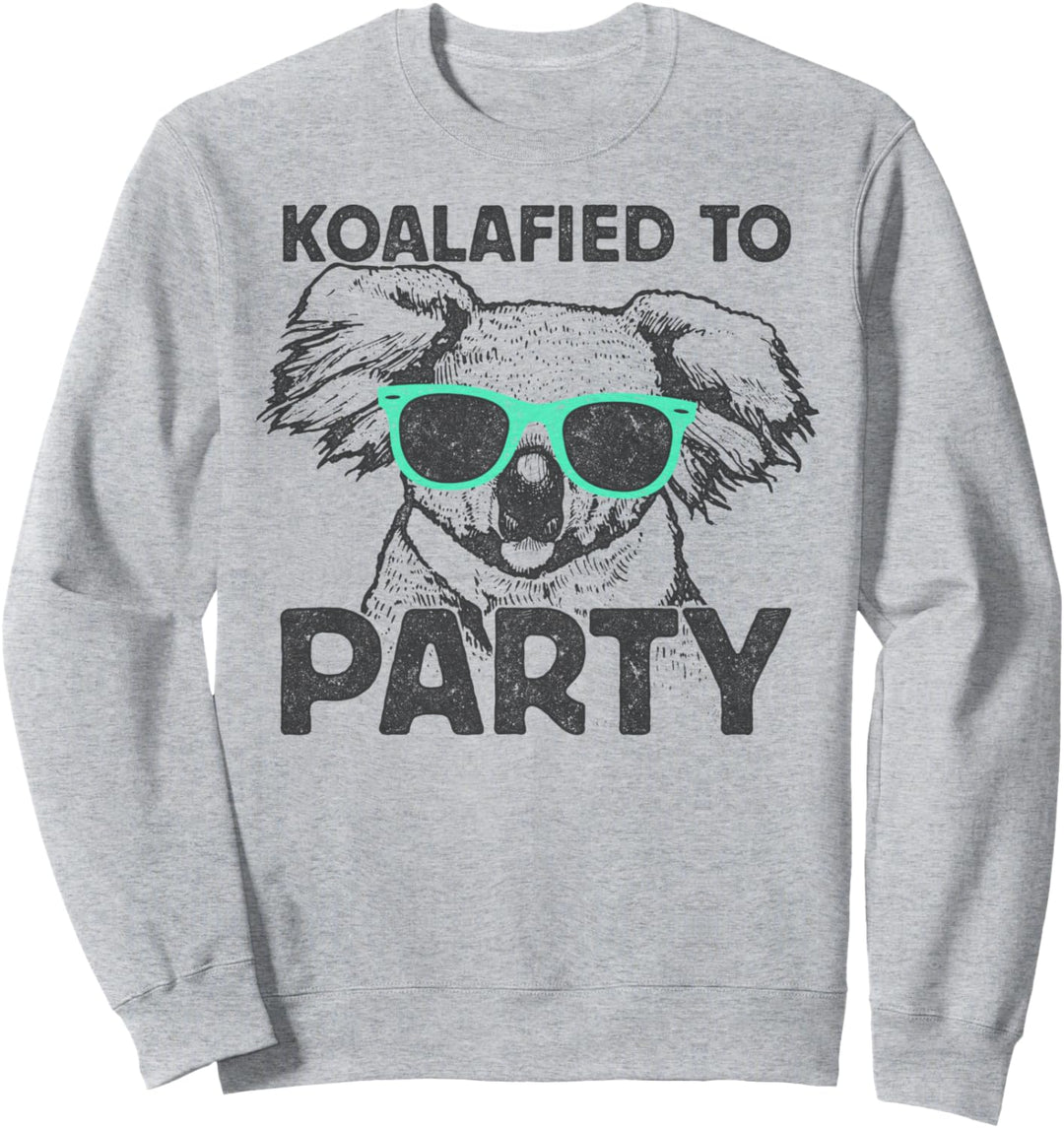 Trendy Koalafied To Party Sweatshirt