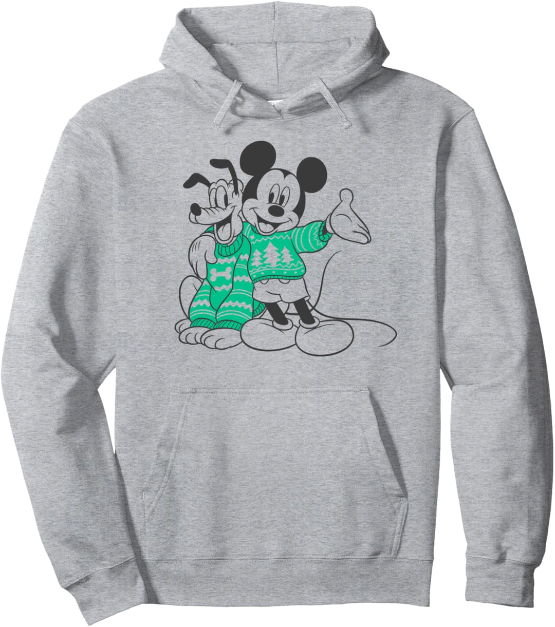 Disney Mickey And Friends Weihnachten Pluto Mickey Sweaters Pullover Hoodie