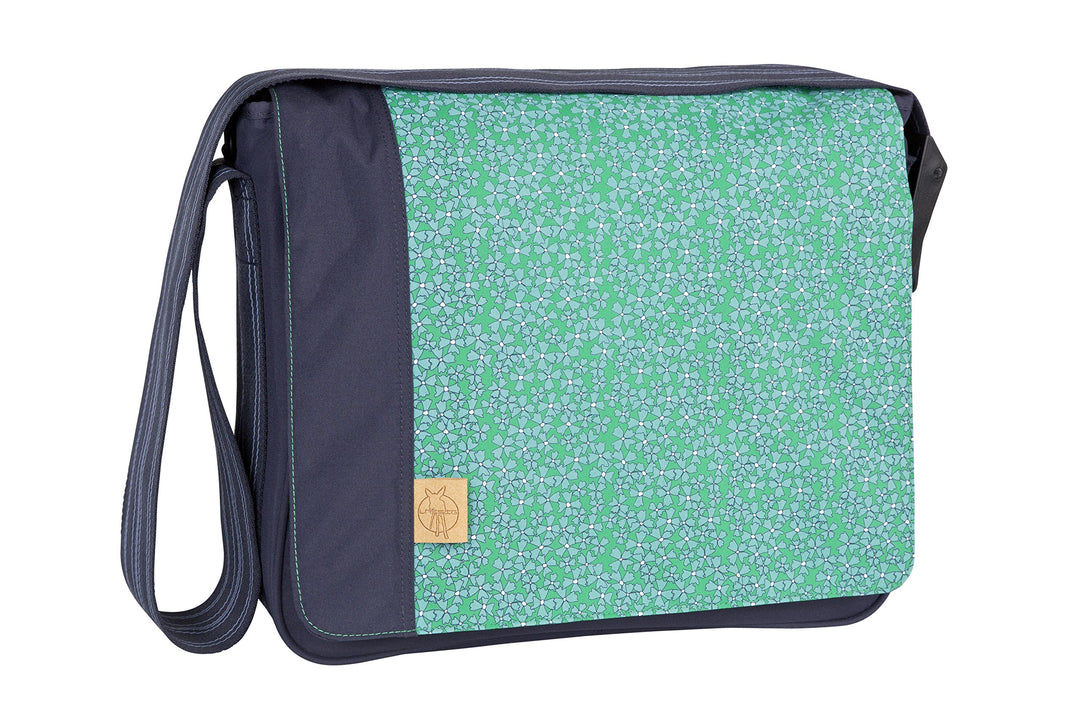 Lässig Casual Messenger Bag Wickeltasche/Babytasche inkl. Wickelzubehör blau