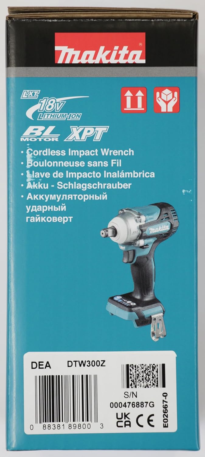 Makita DTW300Z Akku-Schlagschrauber 18,0 V (ohne Akku, ohne