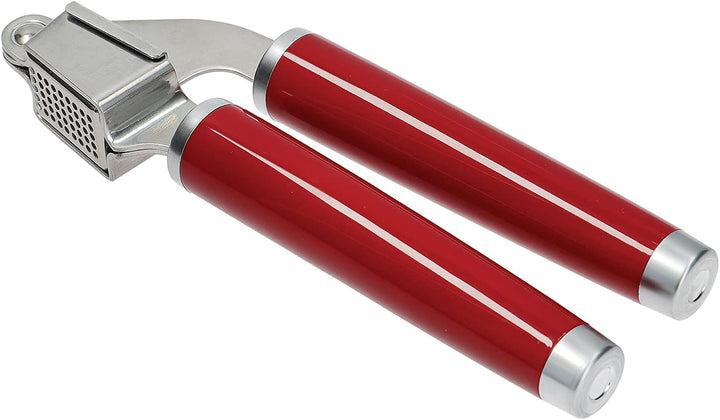 KitchenAid Knoblauchpresse, Edelstahlpresse ist spülmaschinenfest - Empire rot Empire-rot, Empire-ro